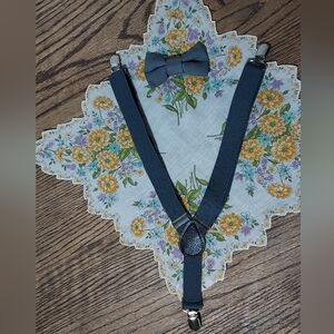 Little Boys Suspenders & Bow Tie